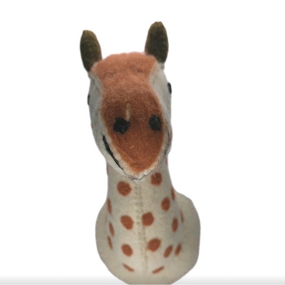 NWT MUD PIE Faux Taxidermy Giraffe Head Wall Mount Nursery Kids decor - Picture 6 of 11